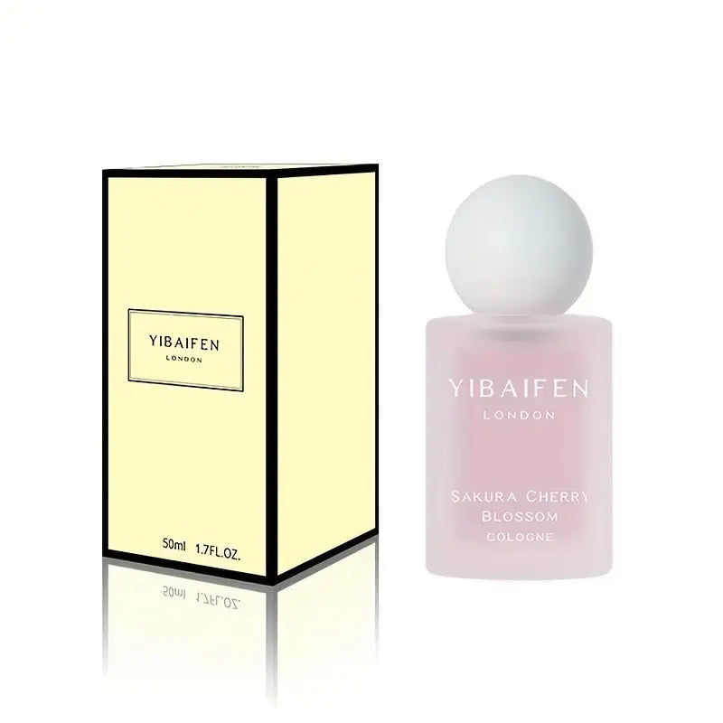 Parfum Femme YIBAIFEN – Cologne Fleur de Cerisier, Thé Blanc Orchidée & Pêche Miel Oolong – Fraîcheur Élégante et Florale