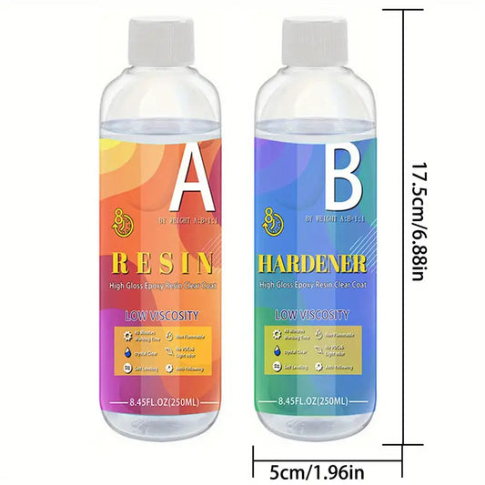 Résine Époxy Transparente pour Bijoux et Créations Artistiques – Haute Clarté et Durabilité