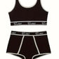 Ensemble Lingerie Femme Sport & Détente – Brassière et Shorty Confortables Style “Sweet