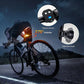 Feu arrière vélo LED avec clignotants et télécommande – Signalisation de sécurité pour cyclistes