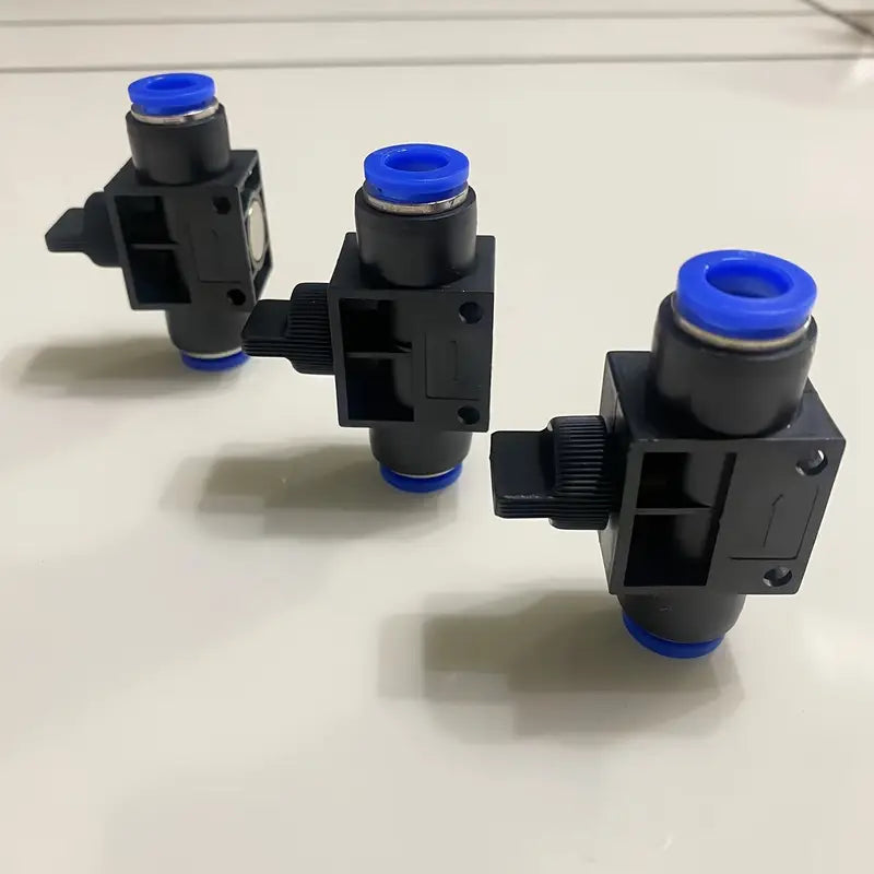 Vanne de Régulation Pneumatique avec Raccords Rapides – Contrôle de Débit d’Air pour Systèmes Industriels
