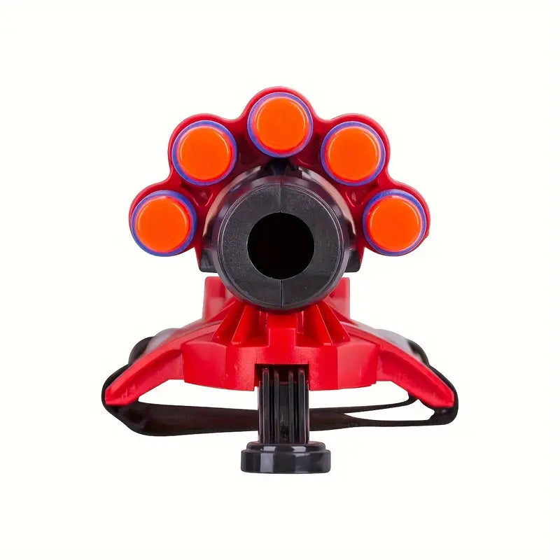 Lanceur de Fléchettes en Mousse – Pistolet Jouet à Bras Rétractable avec 6 Projectiles