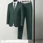 Costume 2 pièces uni pour homme grande taille