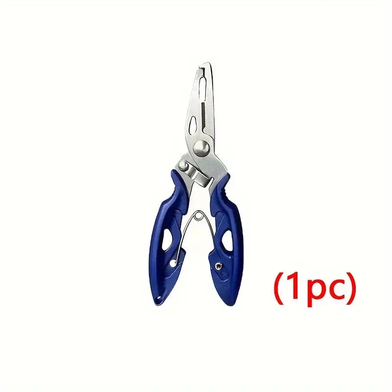 Pince multifonction de pêche en acier inoxydable – Coupe-fil, anneaux et hameçons