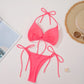 Bas de bikini échancré à nouer – Coloris fluo, taille réglable et coupe sexy pour toutes les silhouettes