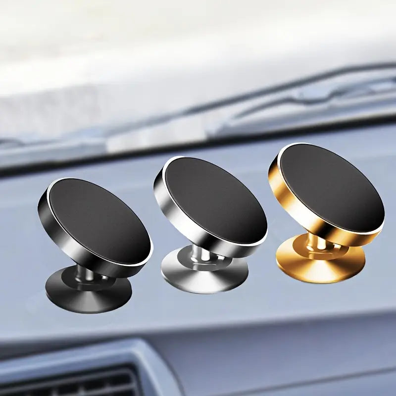 Support Téléphone Voiture Magnétique – Fixation Grille d’Aération Universelle, Utilisation à Une Main