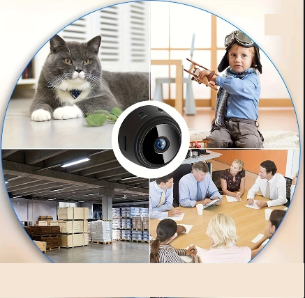 Mini Caméra Wi-Fi Espion HD 1080P – Surveillance Discrète avec Vision Nocturne et Contrôle à Distance via Smartphone