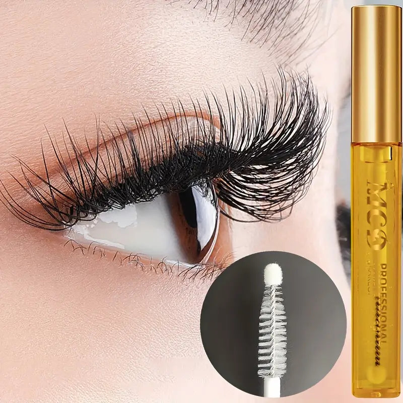 Sérum Soin Cils & Extensions – Nourrit, Protège et Prolonge la Tenue des Faux Cils | Brosse Applicatrice Précise – Fortifiant & Hydratant Regard