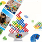 Jeu Tetra Tower Équilibre & Stratégie – Blocs Colorés Empilables, Fun en Famille ou entre Amis