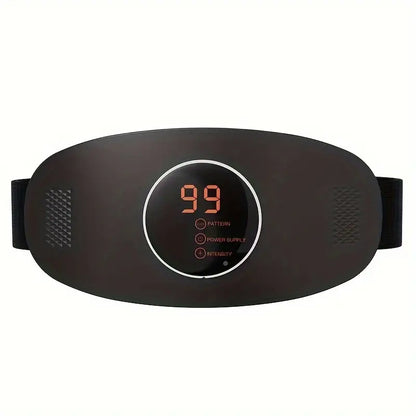 Ceinture de Massage Électrique avec Écran LED, coloris Noir