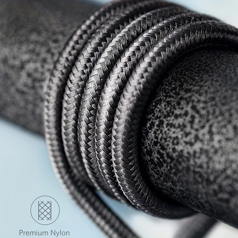 Câble de Charge USB en Nylon Tressé Premium – Durabilité Renforcée et Transfert Rapide de Données