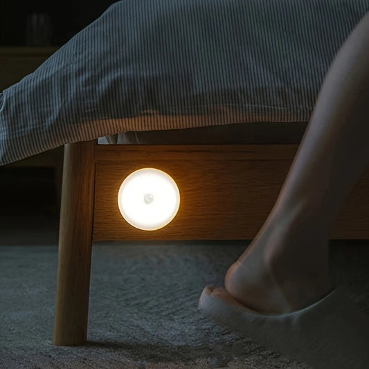 Veilleuse LED Intelligente avec Détecteur de Mouvement – Éclairage Automatique pour Lit et Couloir