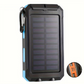 Power Bank Solaire 10000mAh – Batterie Externe Idéale pour Aventures en Plein Air et Voyages