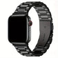 Bracelet Métal Acier Inoxydable pour Apple Watch – Élégant & Ajustable avec Outil Inclus (Argent, Noir ou Rose)