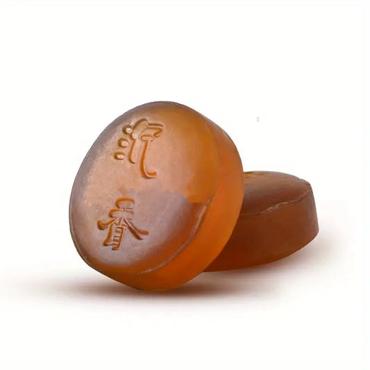 Savon Artisanal Naturel au Thé Noir – Nettoyant Visage et Corps Purifiant, Peaux Grasses & Acnéiques