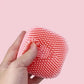 Brosse de Massage en Silicone pour Animaux – Accessoire Doux pour Toilette et Bain Chien/Chat