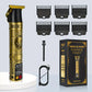 Tondeuse Électrique Sans Fil Professionnelle – Kit de Coupe de Cheveux Homme avec Écran LED et 6 Sabots Réglables