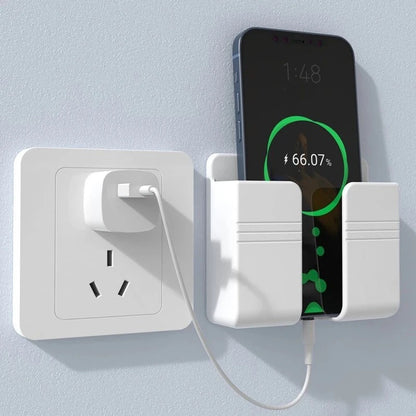 Support de Charge Murale pour Smartphone – Rangement Pratique avec Port USB pour Recharge Facile