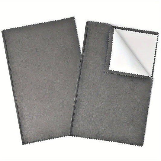 Chiffon Double Face Antirayures pour Bijoux – Tissu de Nettoyage Doux et Ultra Absorbant