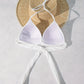Haut de Bikini Femme Triangle – Coloris, Style Minimaliste à Nouer dans le Dos