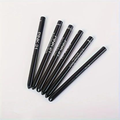 Crayon Eyeliner Noir Retractable PINK 21 – Longue Tenue, Application Précise et Facile