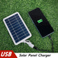 Chargeur Solaire USB – Panneau Solaire Compact pour Recharge de Smartphone en Extérieur