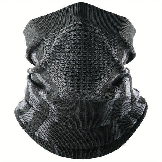 Cache-Cou Thermique Multifonction – Tour de Cou Hiver Respirant & Coupe-Vent, Masque Sport Outdoor Homme/Femme