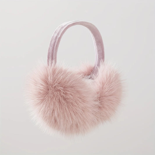 Cache-Oreilles Femme Hiver Ultra Doux – Style Élégant en Fausse Fourrure, Confort Thermique