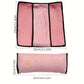 Coussin de Ceinture de Sécurité pour Enfant – Housse Douce Antitranspiration pour un Sommeil Confortable en Voiture
