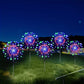 Guirlande LED Feu d’Artifice Solaire 60 LED – Lumière Extérieure Étanche pour Jardin, Terrasse ou Camping