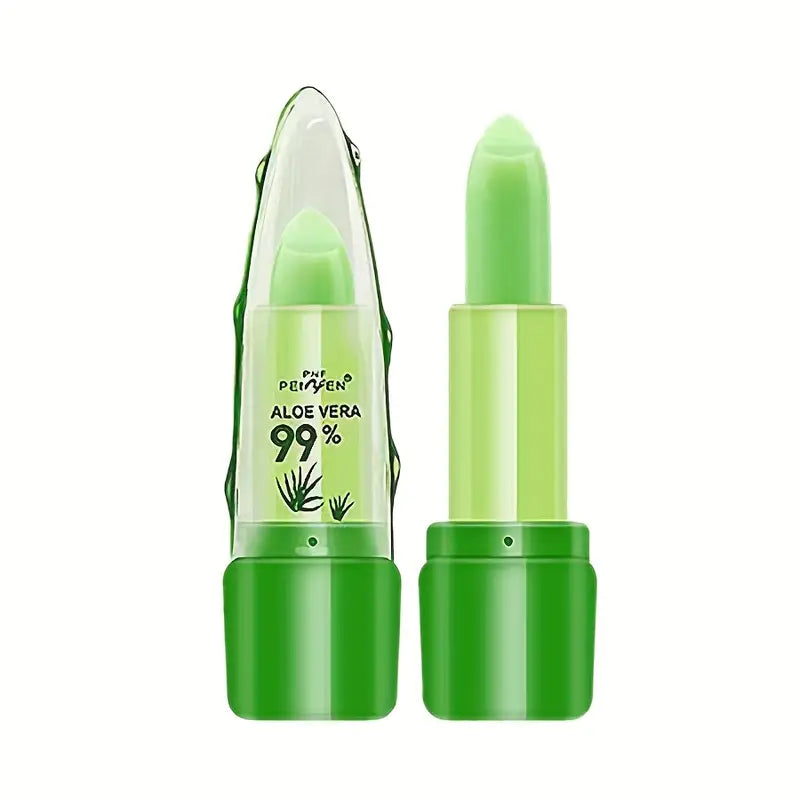 Baume à Lèvres Hydratant à l’Aloe Vera 99% – Soin Naturel Réparateur pour Lèvres Sèches