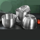 Set de Bols en Acier Inoxydable Alimentaire – Antirouille et Multifonction pour Cuisine, Pâtisserie et Préparation