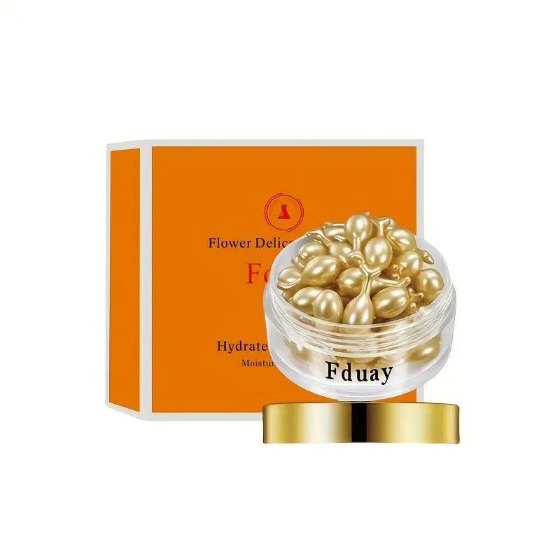 Capsules de Sérum Visage Anti-Âge – Éclat et Hydratation Intense, Format Monodose