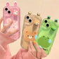Coque de Téléphone Transparente avec Personnages Mignons – Protection iPhone avec Design Animé