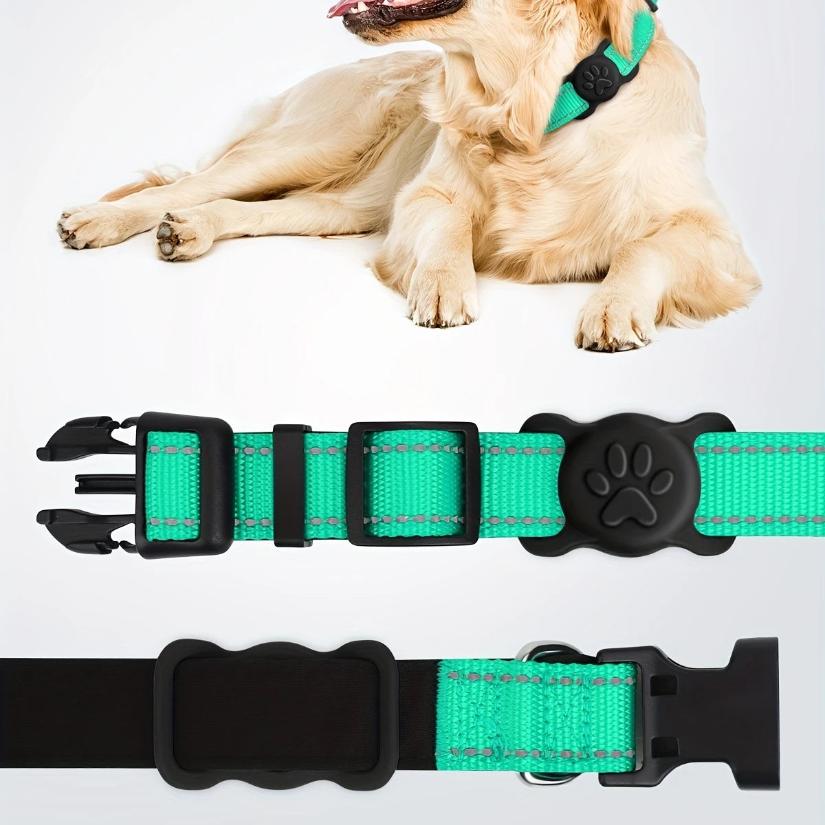 Support silicone pour médailles AirTag – Sécurité et confort pour votre animal