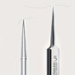 Pince à Épiler Inox Précision + Tire-Comédons – Outils Professionnels pour Soins du Visage, Acné et Cils