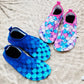 Chaussures Aquatiques Enfant Motif Écailles – Antidérapantes et Ultra Légères