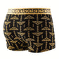 Boxers Homme pack de 4 – Noir et Or – Confort Premium et Style Grec
