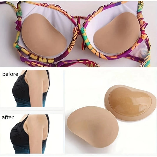 Coussinet Push-Up Invisibles en Silicone – Effet Rehausseur Instantané pour Maillot ou Soutien-Gorge