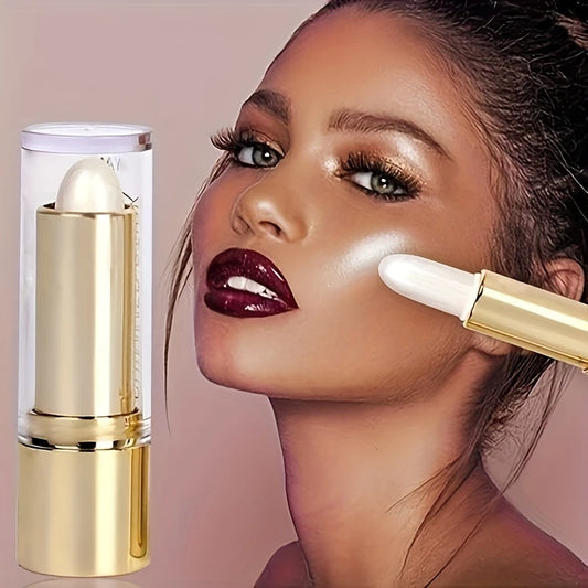 Enlumineur en Stick Effet Glow – Illuminateur Crème Nacré pour un Teint Sculpté