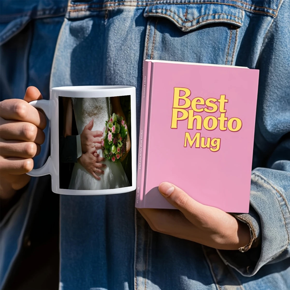 Mug personnalisé avec photo – Cadeau unique à offrir pour mariage, anniversaire ou souvenir