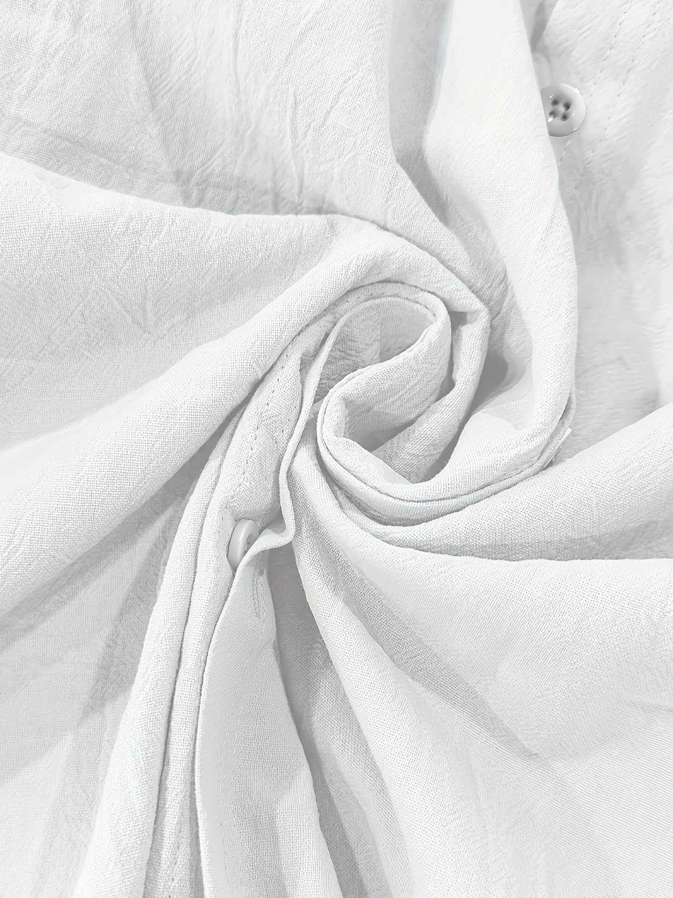 5 chemises boutonnées en lin pour hommes
