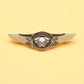 ins moto biker ailé crâne vintage – Broche métallique 120th anniversaire