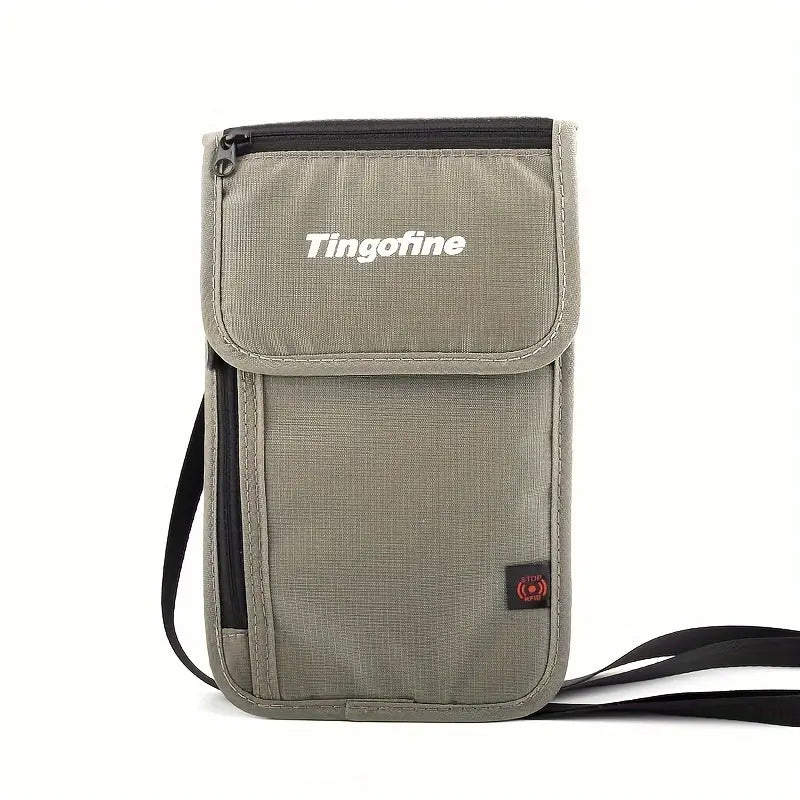 Porte-passeport tour de cou TigerNu  Pochette antivol discrète pour voyageur organisé