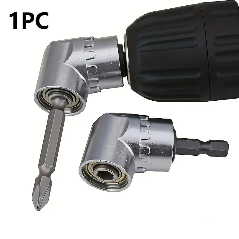 Adaptateur d’Angle pour Perceuse – Embout Coudé 105° Magnétique pour Visseuse Électrique