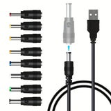 Câble USB avec 10 Embouts d’Adaptateur Universel