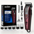 Tondeuse Professionnelle Sejoy Turbo Pro, coloris Rouge