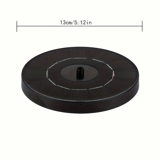 Fontaine Solaire de Jardin – Pompe à Eau Écologique pour Bassins, Étangs et Bains d’Oiseaux