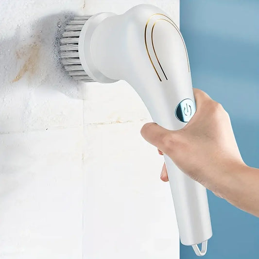 Brosse électrique de nettoyage mur et sol – Appareil ménager sans effort pour joints, carrelage et salle de bain