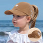 Casquette Brodée pour Enfant avec Motif Cœur – Chapeau Été Fille Garçon Protection Soleil